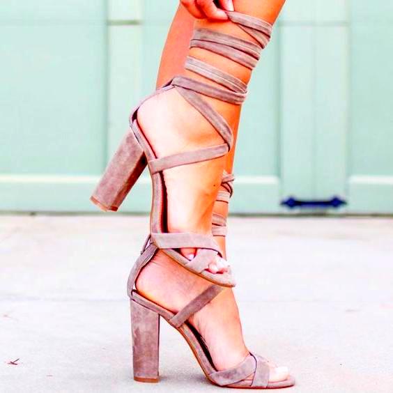 Trendy Lace Up Sandals For This Summer 2022
