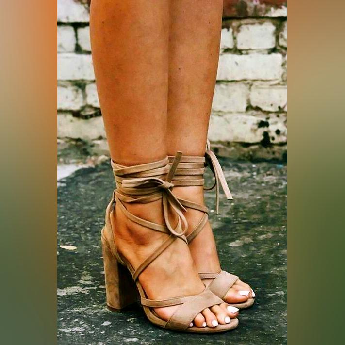 Trendy Lace Up Sandals For This Summer 2022